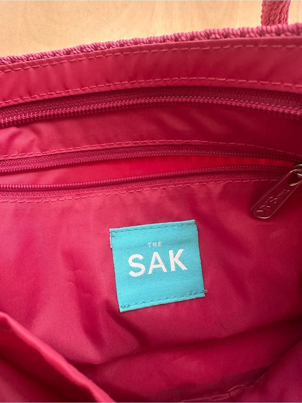 The Sak Rainbow Crochet Shoulder Bag